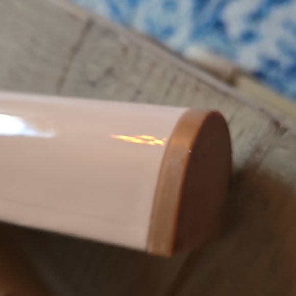 Mix No. 6 Blush Nude Block Heel Sandals Size 6 M Like New - Picture 11 of 13